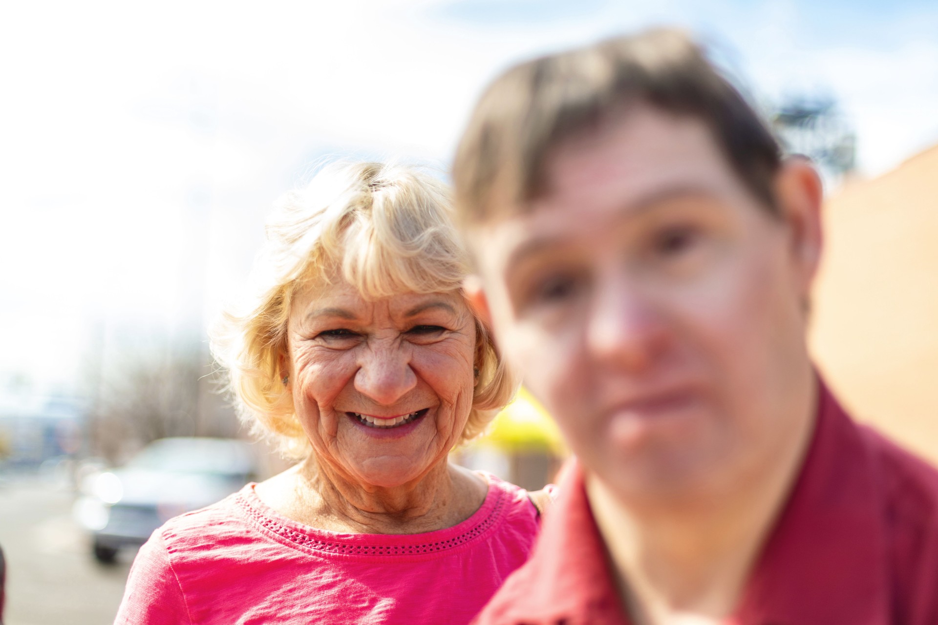 Adult Man Portrait with a Down Syndrome Photo Series